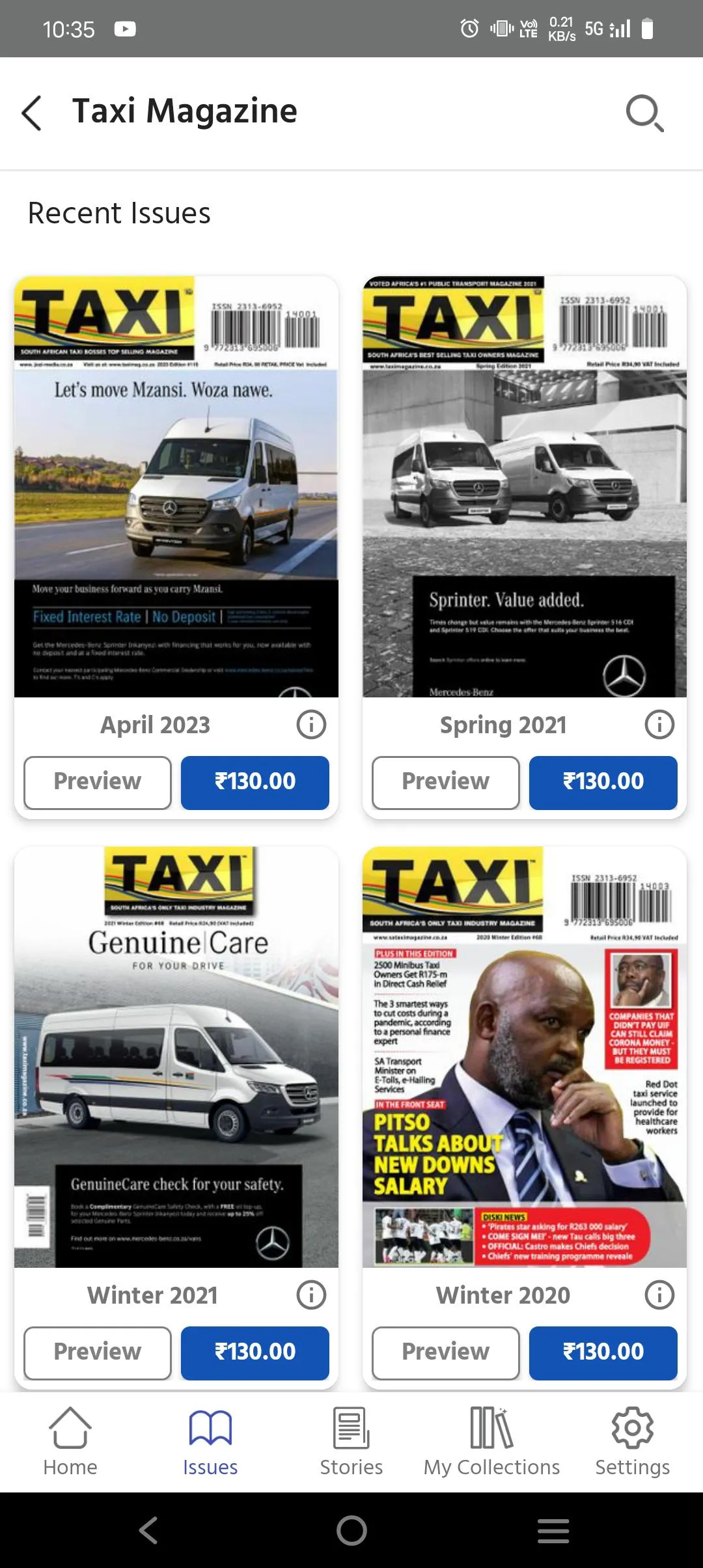 Taxi Magazine | Indus Appstore | Screenshot