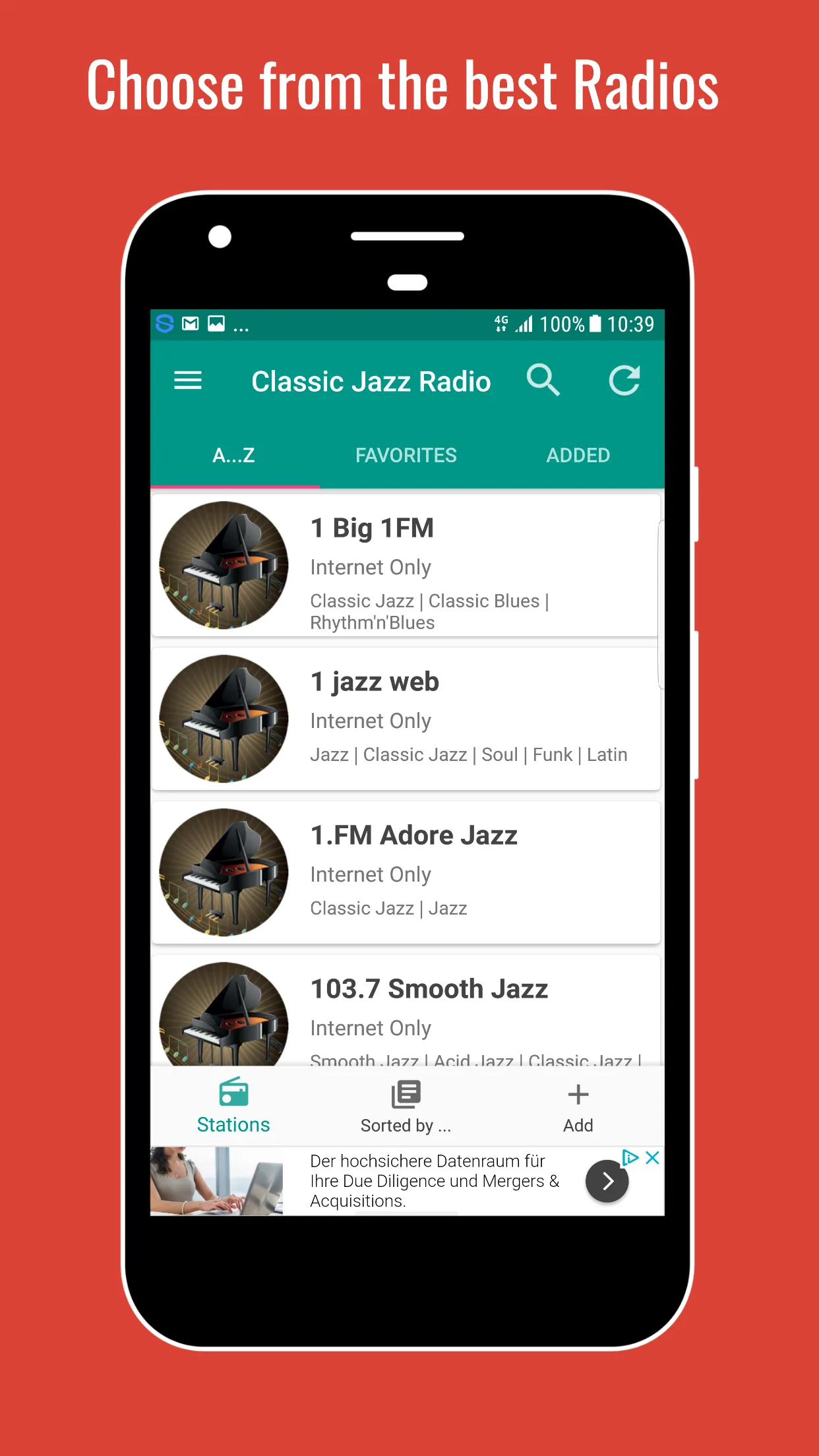 Classic Jazz Radio | Indus Appstore | Screenshot