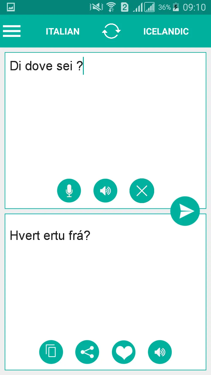 Icelandic Italian Translator | Indus Appstore | Screenshot