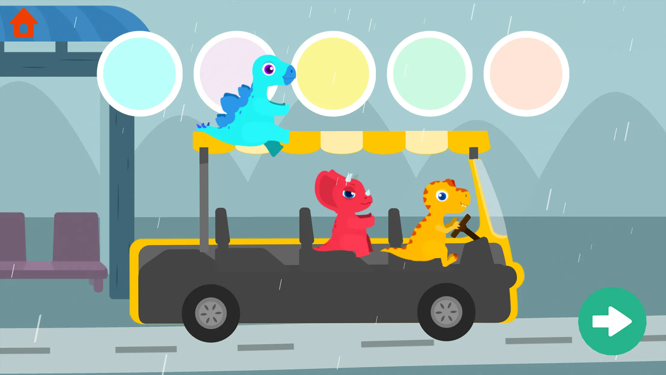 Dinosaur Bus Games for kids | Indus Appstore | Screenshot