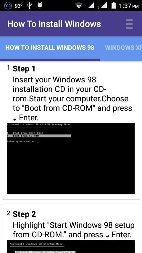 How to Install Windows | Indus Appstore | Screenshot