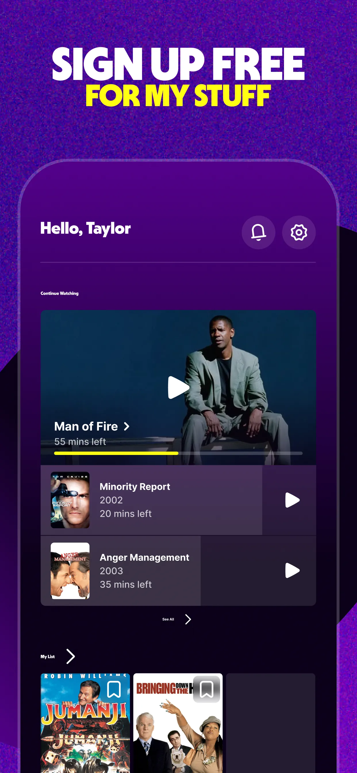 Tubi: Free Movies & Live TV | Indus Appstore | Screenshot