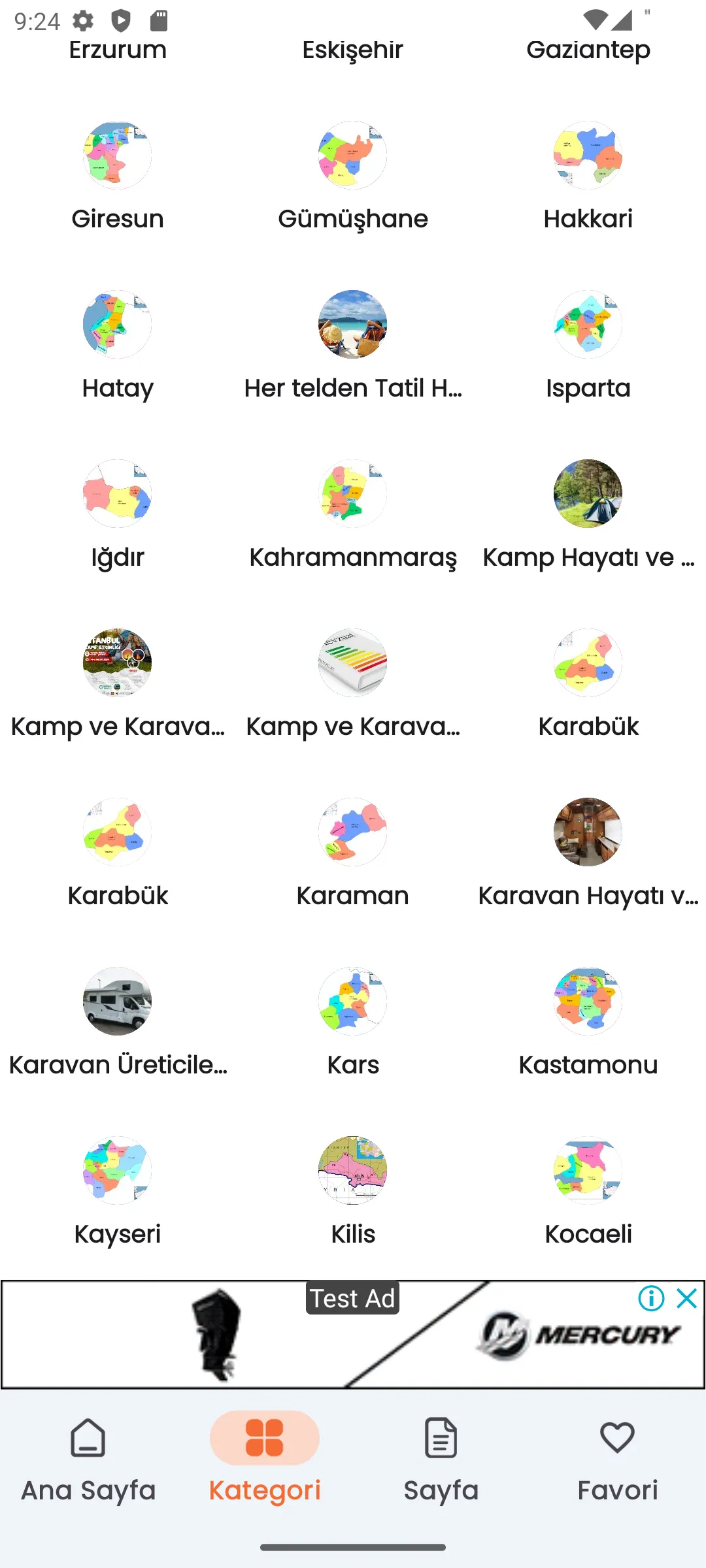 Kamp ve Karavan Dünyası | Indus Appstore | Screenshot