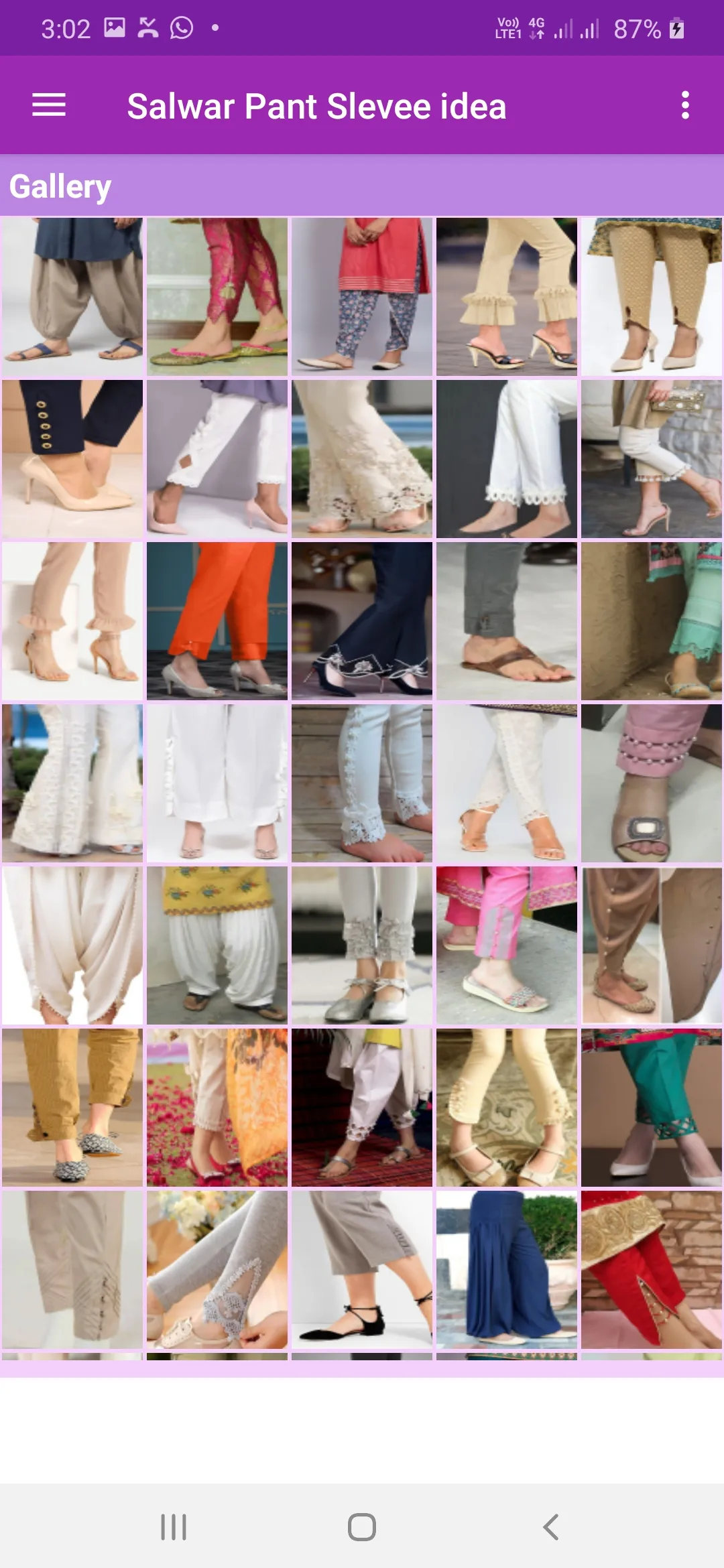 Salwar Pant Sleeve idea | Indus Appstore | Screenshot