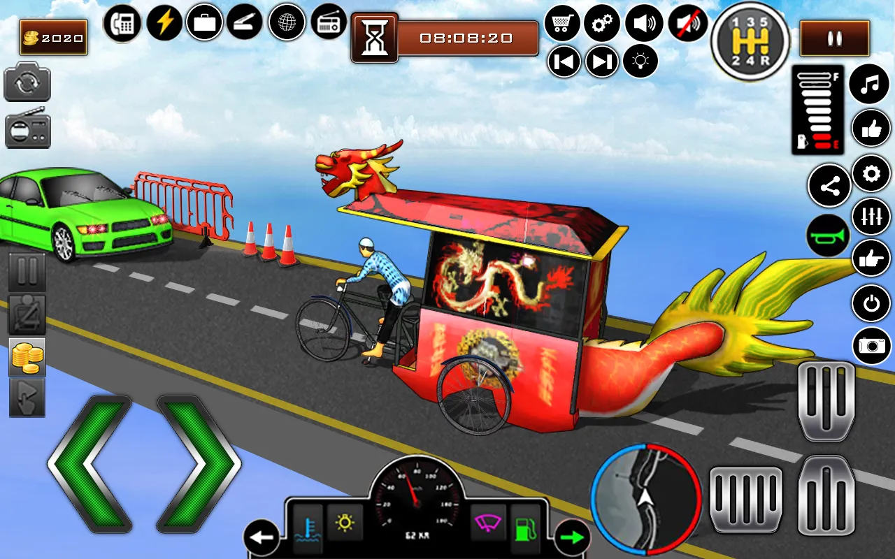 Bicycle Rickshaw Driving Games | Indus Appstore | Screenshot