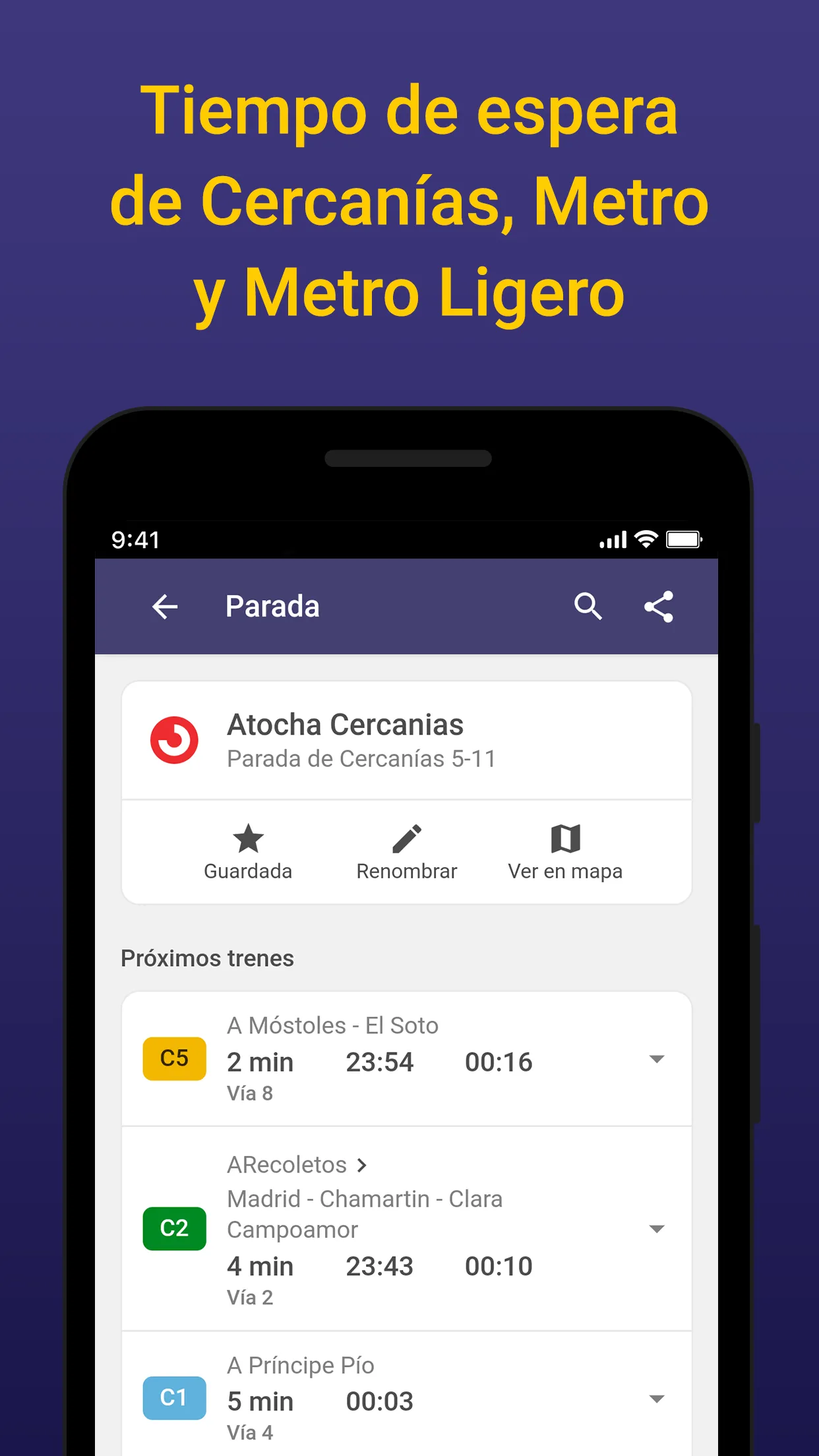 Madrid Bus Metro Cercanias TTP | Indus Appstore | Screenshot