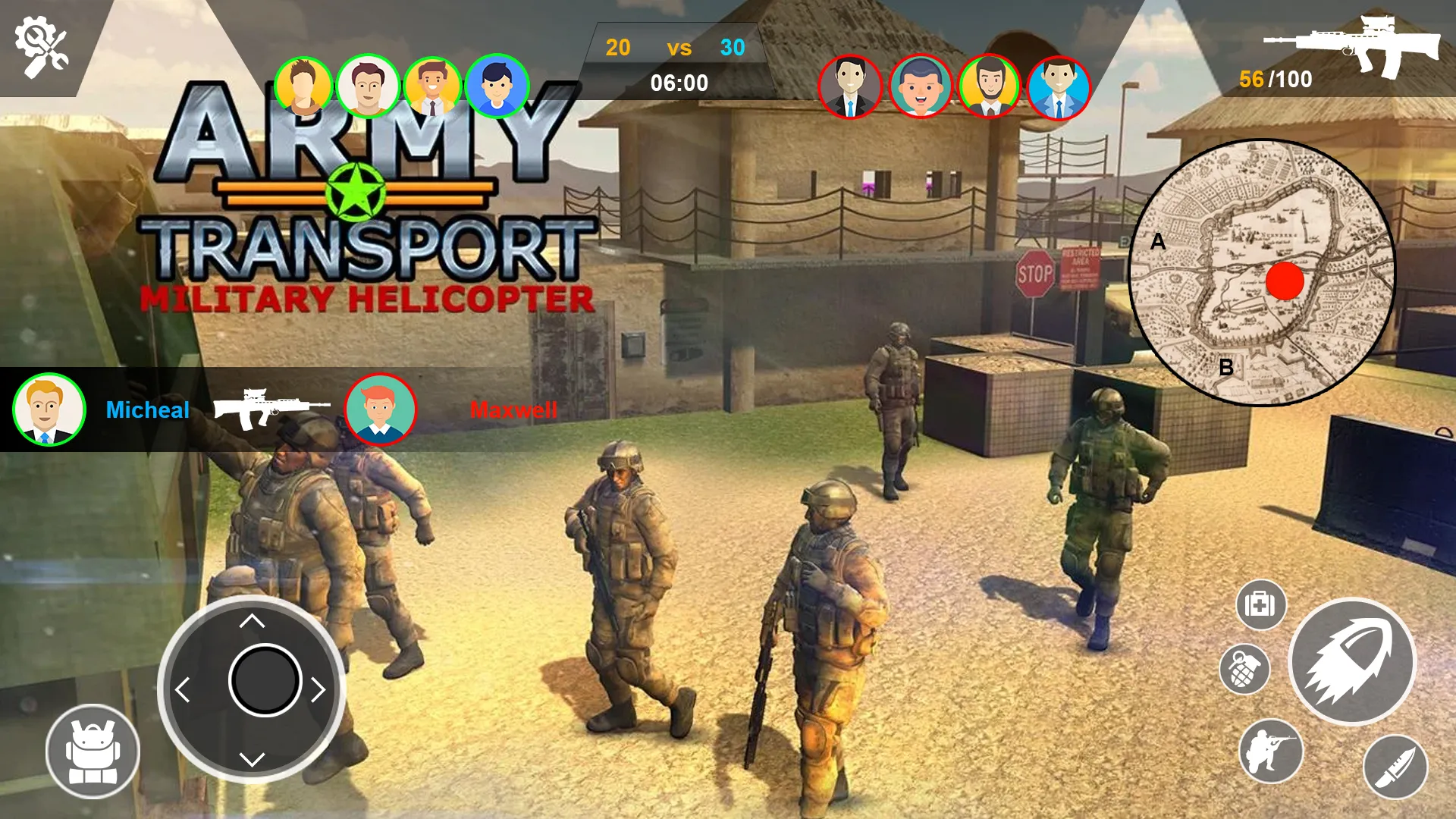 Army Transport Helicopter Game | Indus Appstore | Screenshot