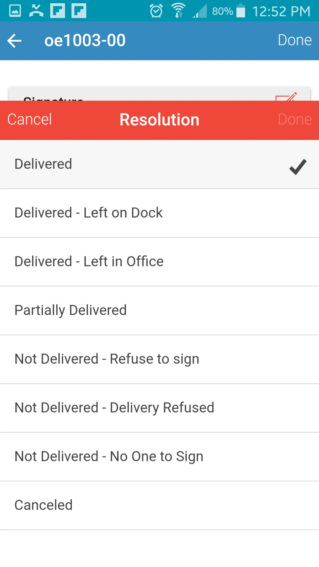 Infor Proof of Delivery Driver | Indus Appstore | Screenshot