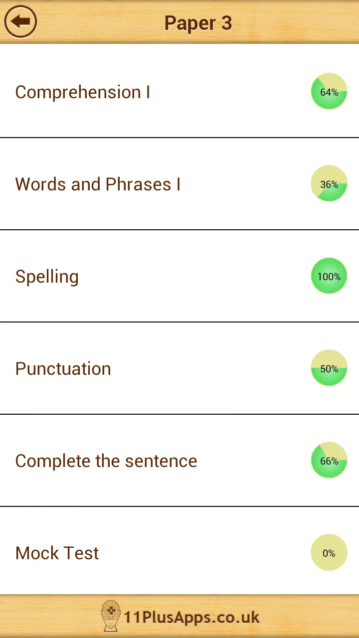 11+ English Practice Papers LE | Indus Appstore | Screenshot