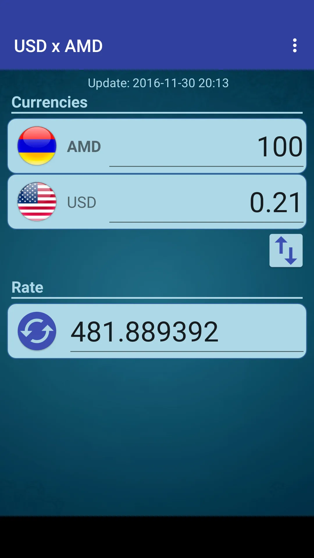 US Dollar to Armenian Dram | Indus Appstore | Screenshot