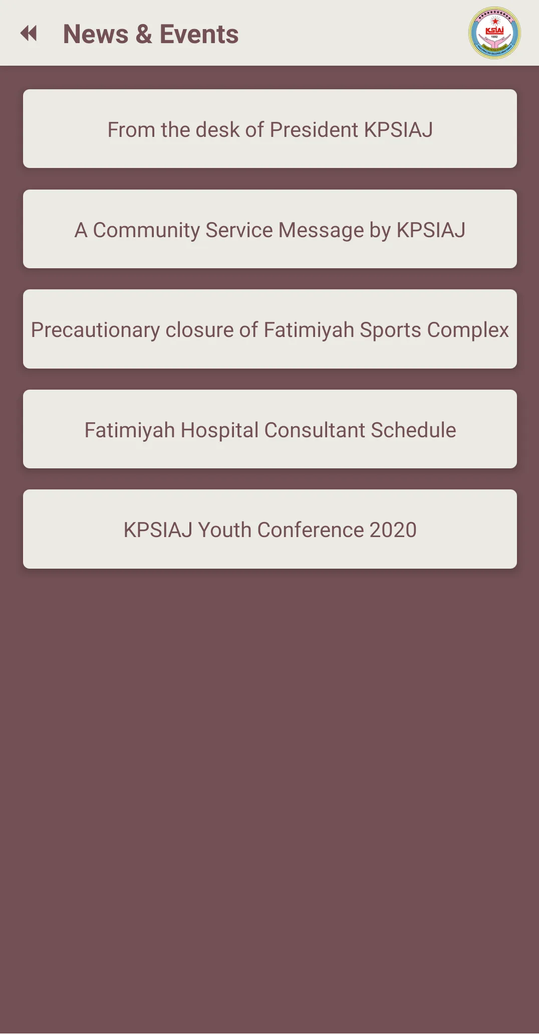 KPSIAJ Connect | Indus Appstore | Screenshot