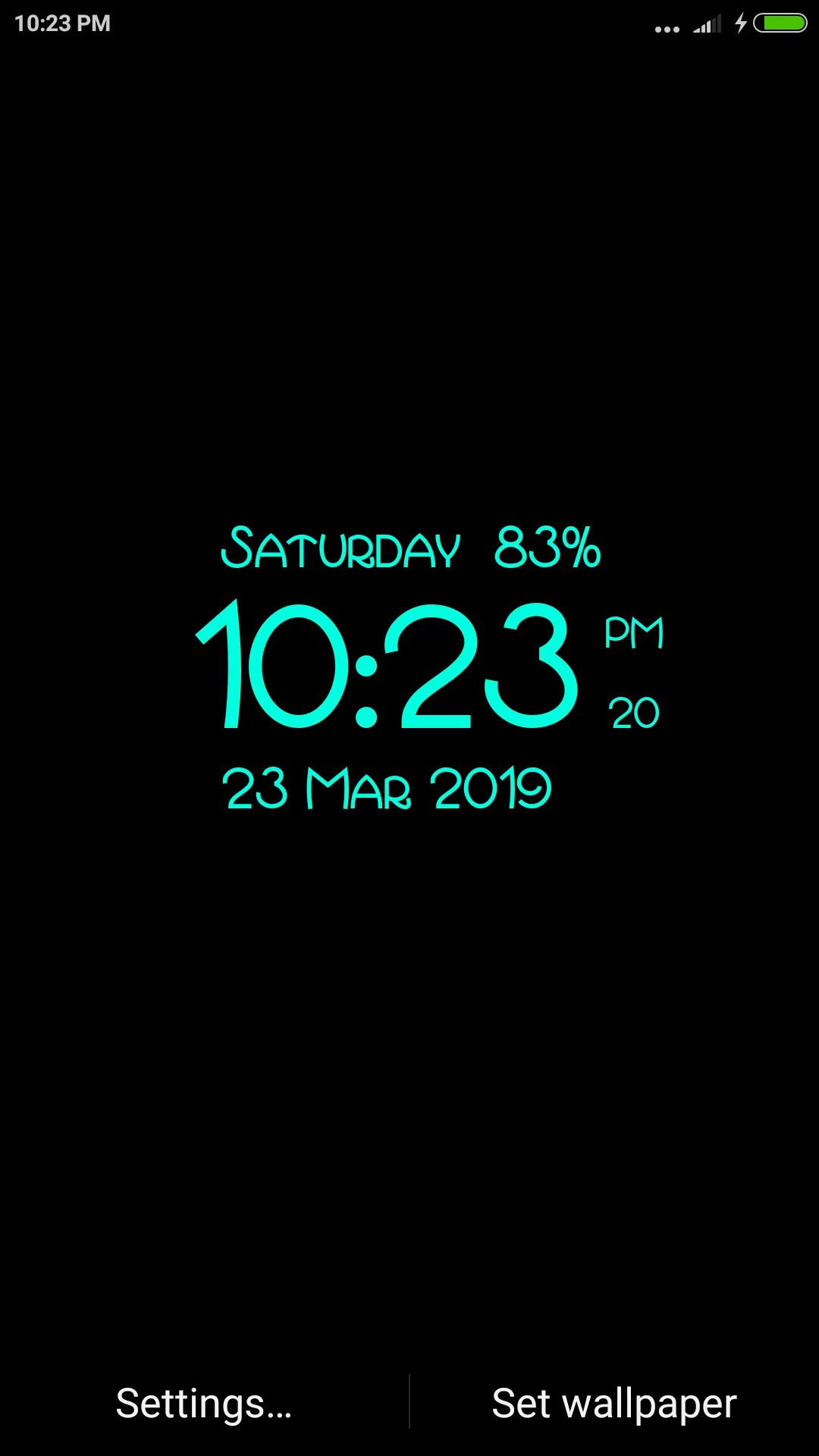 Digital Clock | Indus Appstore | Screenshot