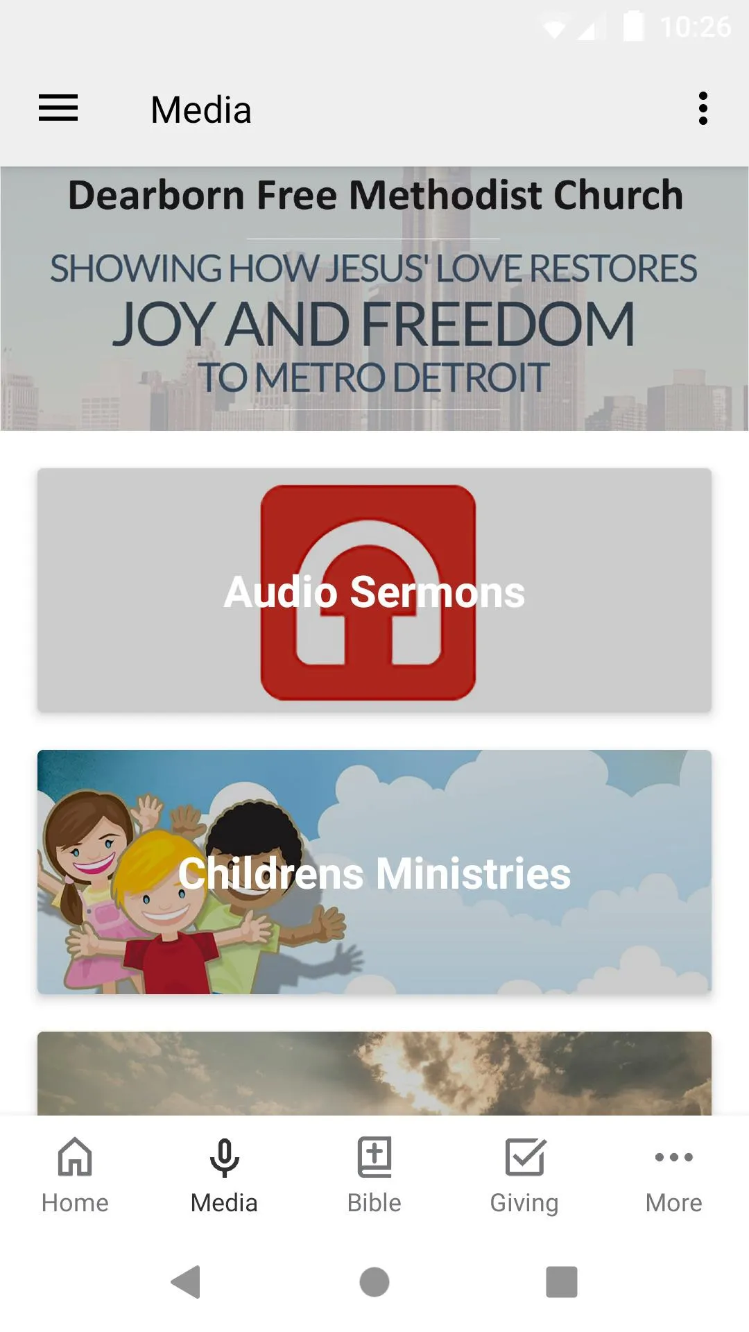 Dearborn Free Methodist Church | Indus Appstore | Screenshot