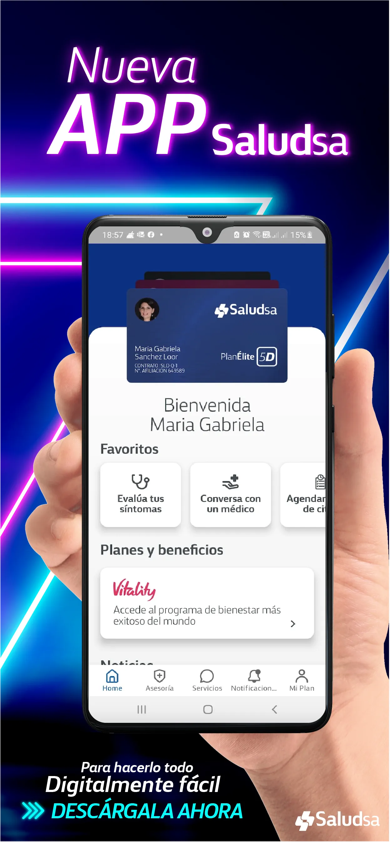 Saludsa | Indus Appstore | Screenshot