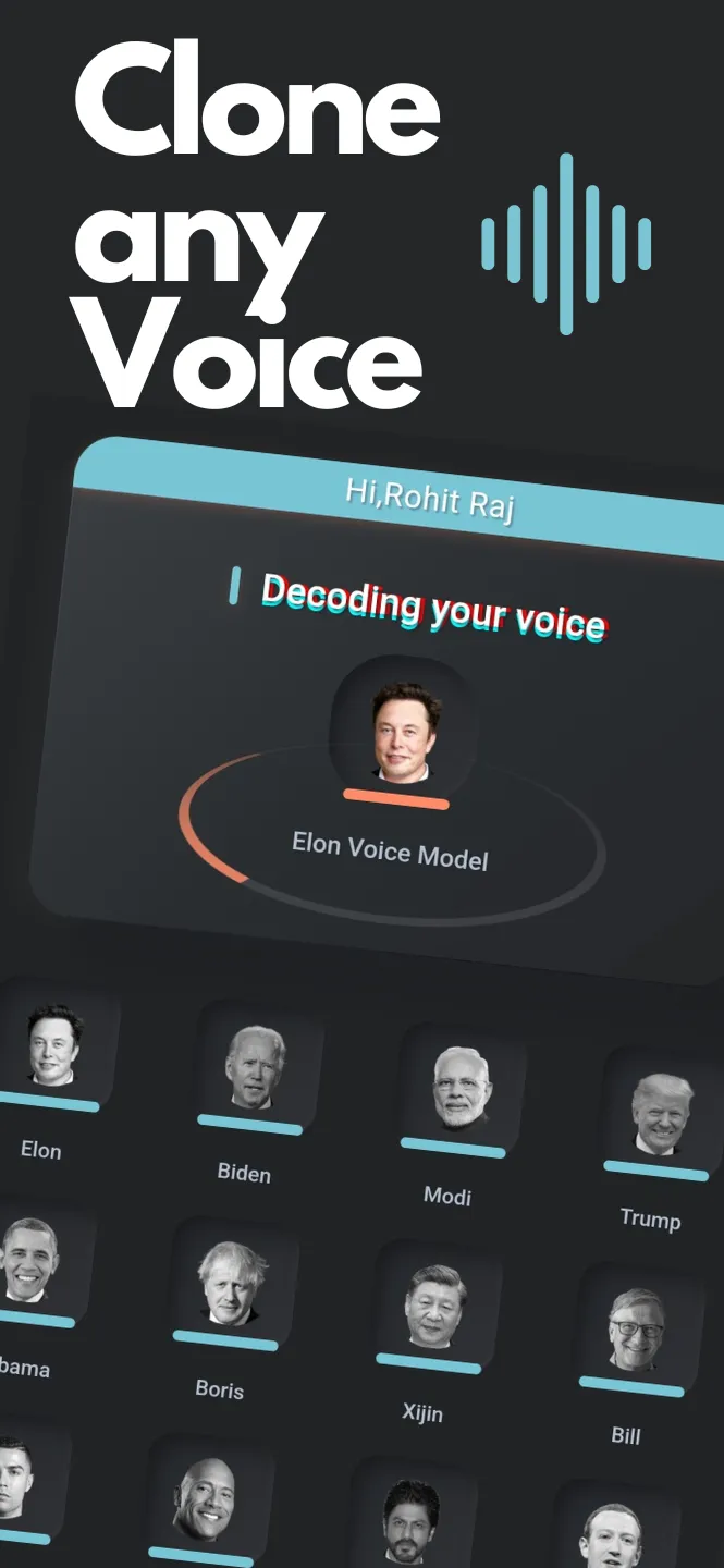 AI Celebrity Voice Changer | Indus Appstore | Screenshot