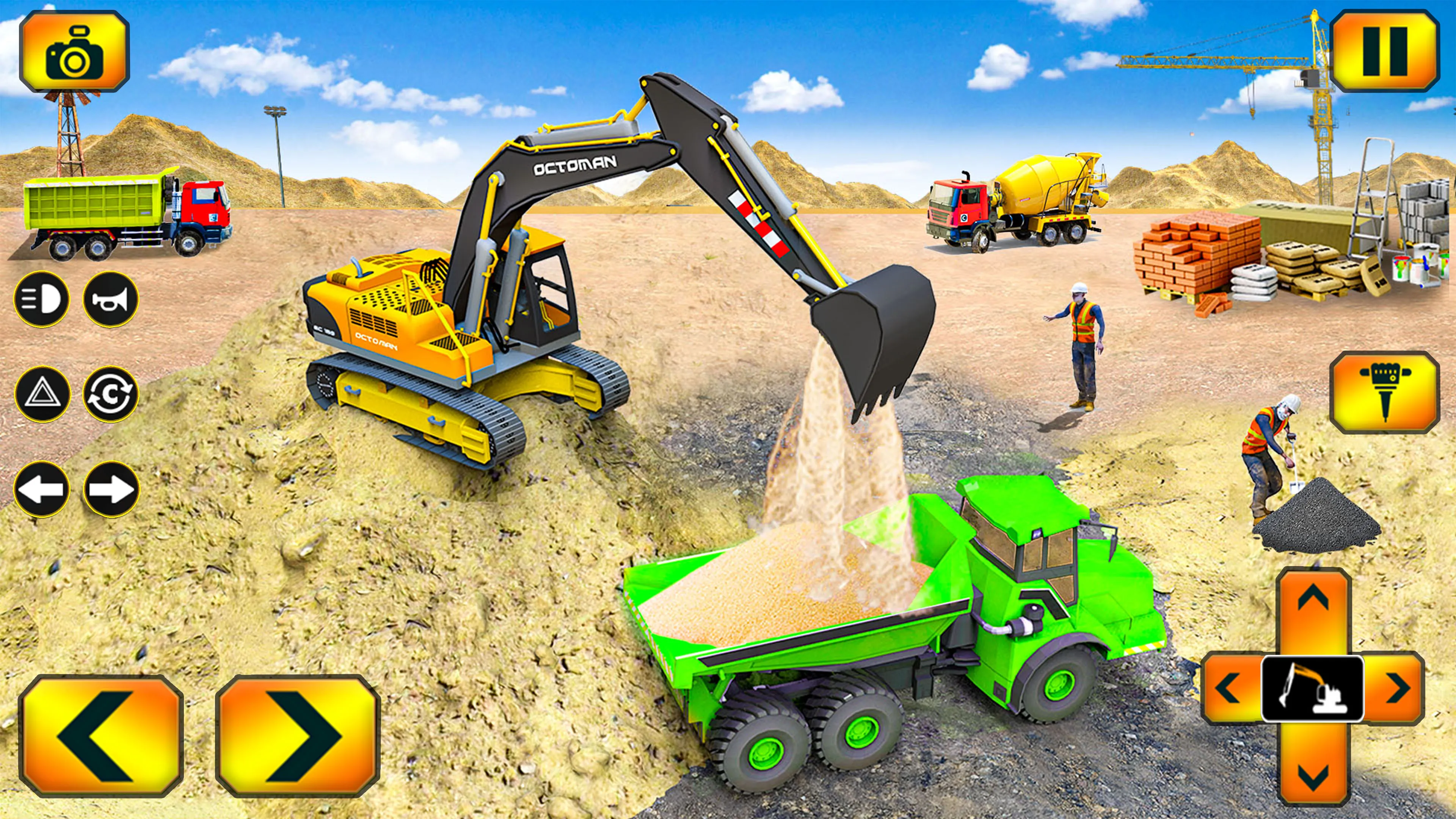 Sand Excavator Simulator Games | Indus Appstore | Screenshot