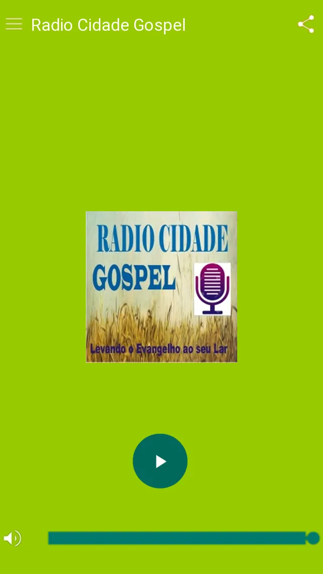 Rádio Cidade Gospel | Indus Appstore | Screenshot