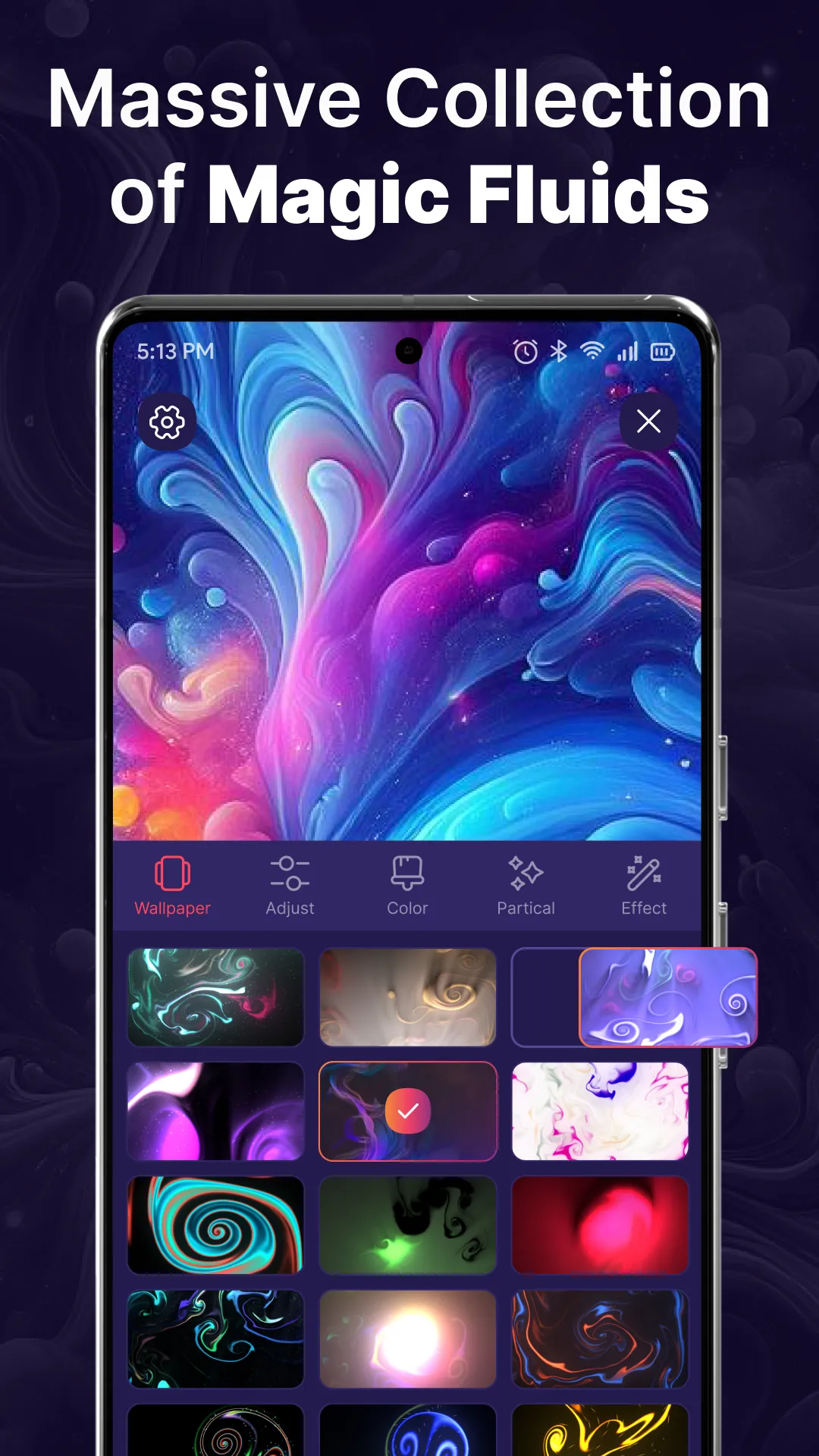 Fluid Live Wallpaper | Indus Appstore | Screenshot