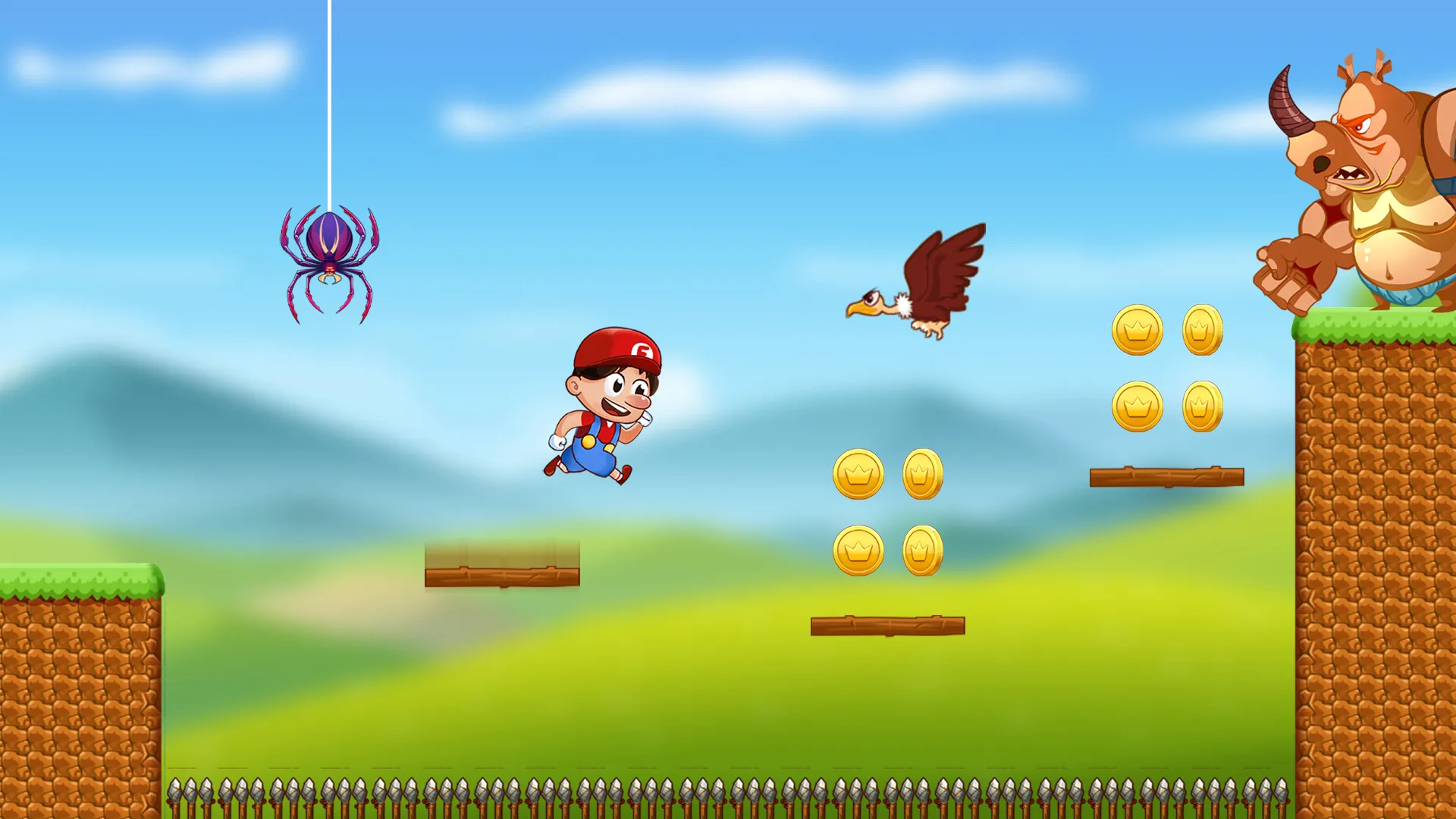 Super Bros Run: Jungle World | Indus Appstore | Screenshot