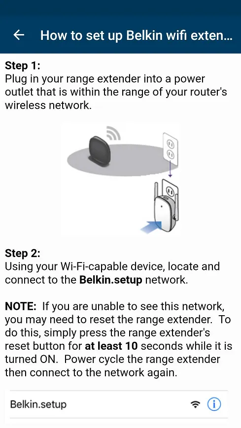 Belkin Router Setup Guide | Indus Appstore | Screenshot