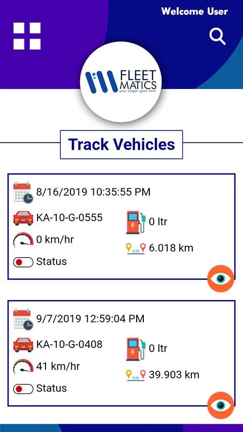 FLEETMATICS | Indus Appstore | Screenshot