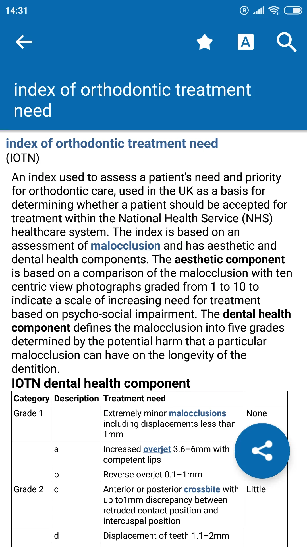 Oxford Dictionary of Dentistry | Indus Appstore | Screenshot