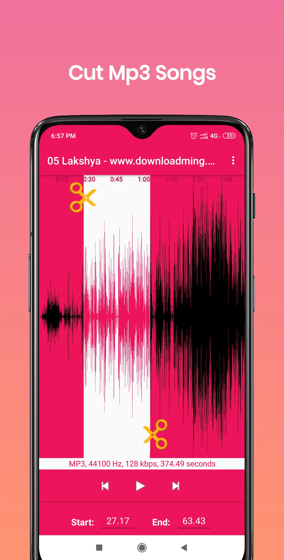 ABD Ringtone Maker and Mp3 Cut | Indus Appstore | Screenshot