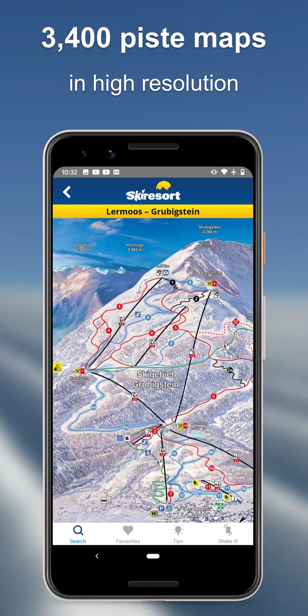 Skiresort.info: ski & weather | Indus Appstore | Screenshot