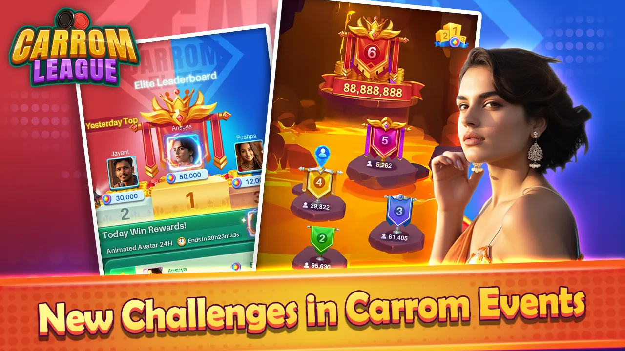 Carrom League: Friends Online | Indus Appstore | Screenshot