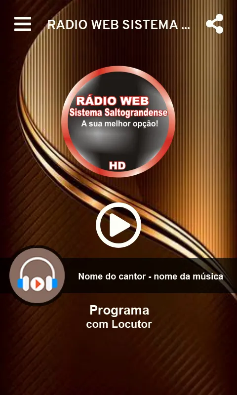 RÁDIO SISTEMA SALTOGRANDENSE | Indus Appstore | Screenshot