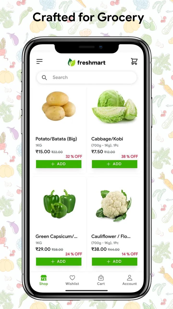 FreshMart - Grocery App UI Kit | Indus Appstore | Screenshot