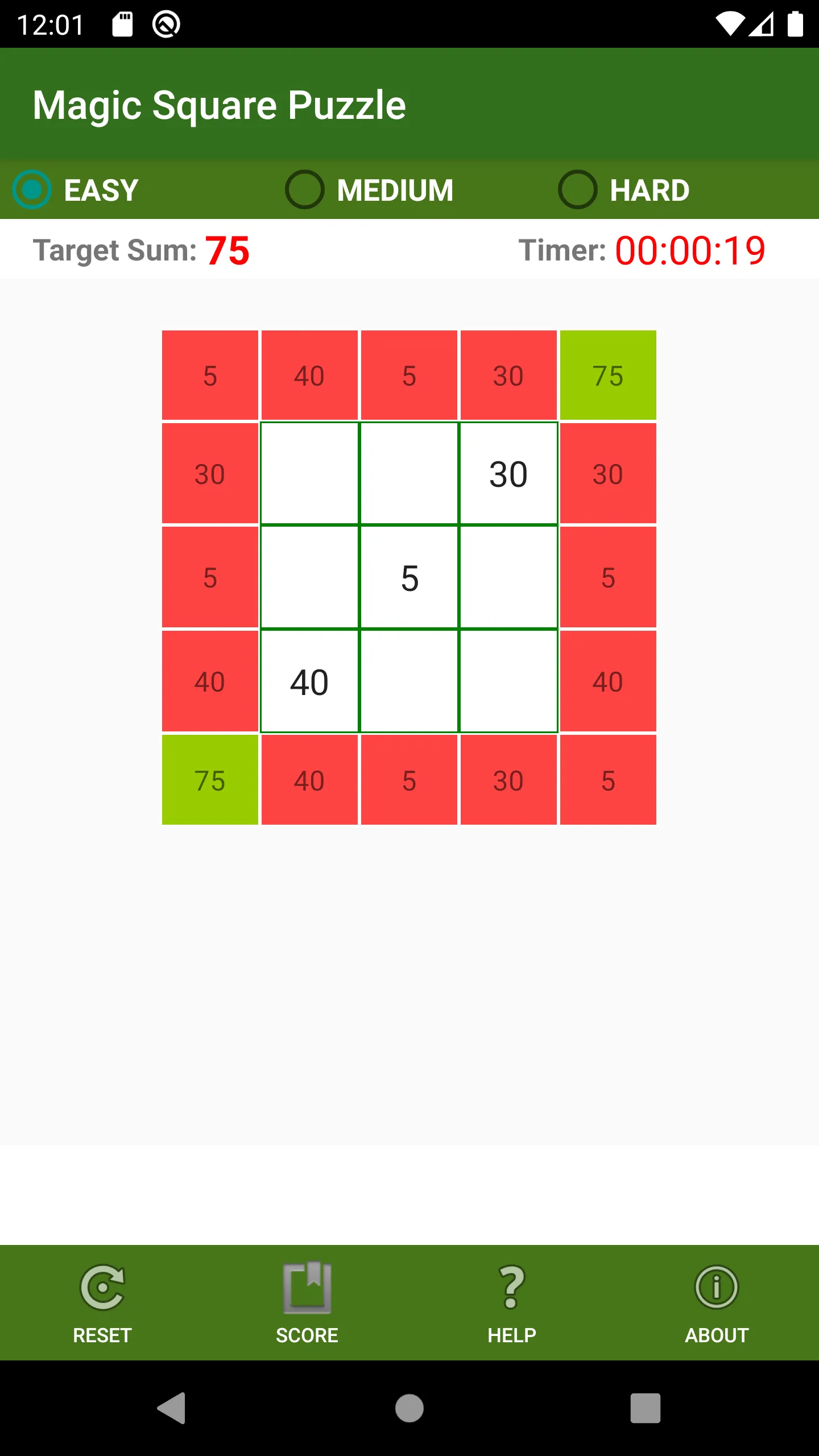 Magic Square Puzzle | Indus Appstore | Screenshot