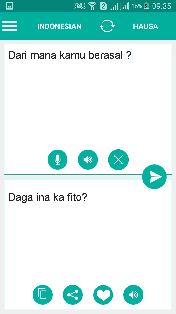 Hausa Indonesian Translator | Indus Appstore | Screenshot