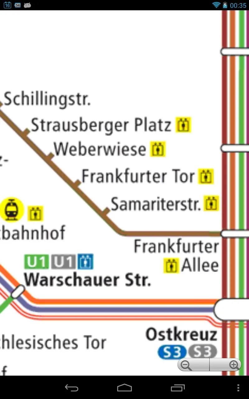 Berlin Metro (U-Bahn) Map 2024 | Indus Appstore | Screenshot