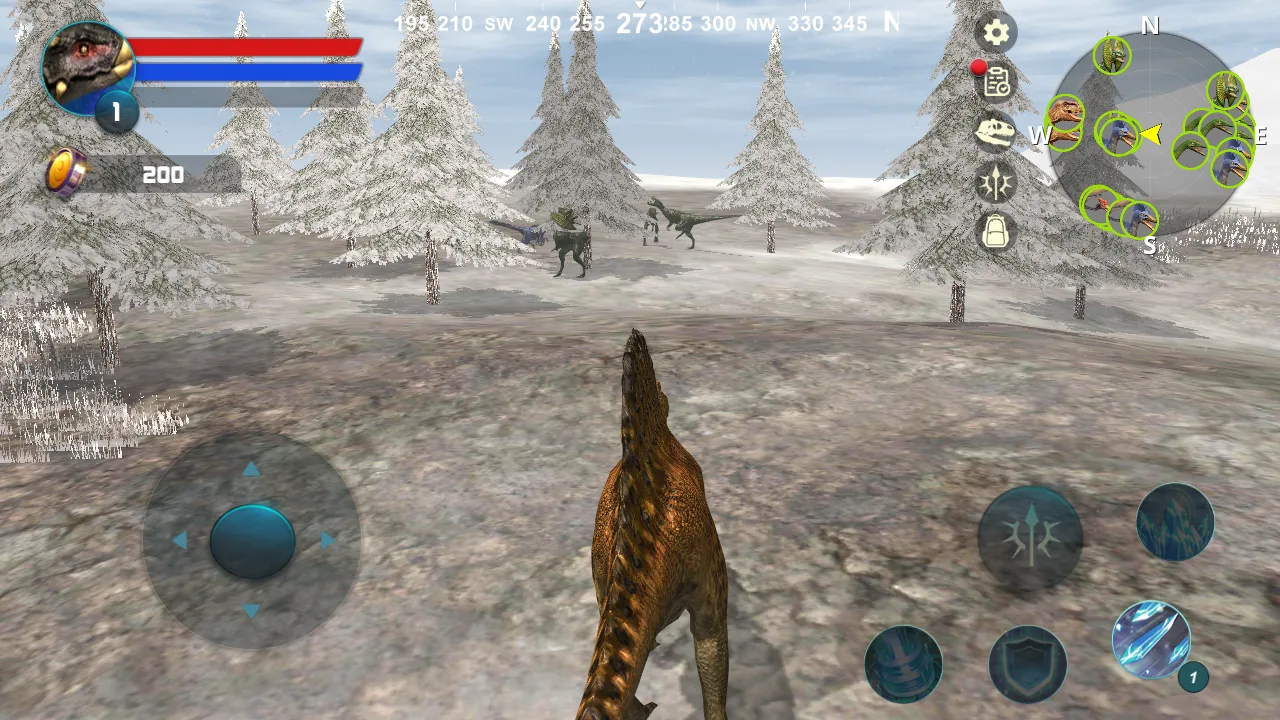 Ouranosaurus Simulator | Indus Appstore | Screenshot