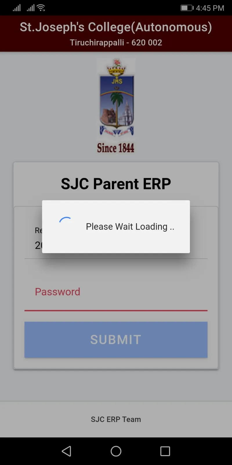 SJC Parent ERP | Indus Appstore | Screenshot