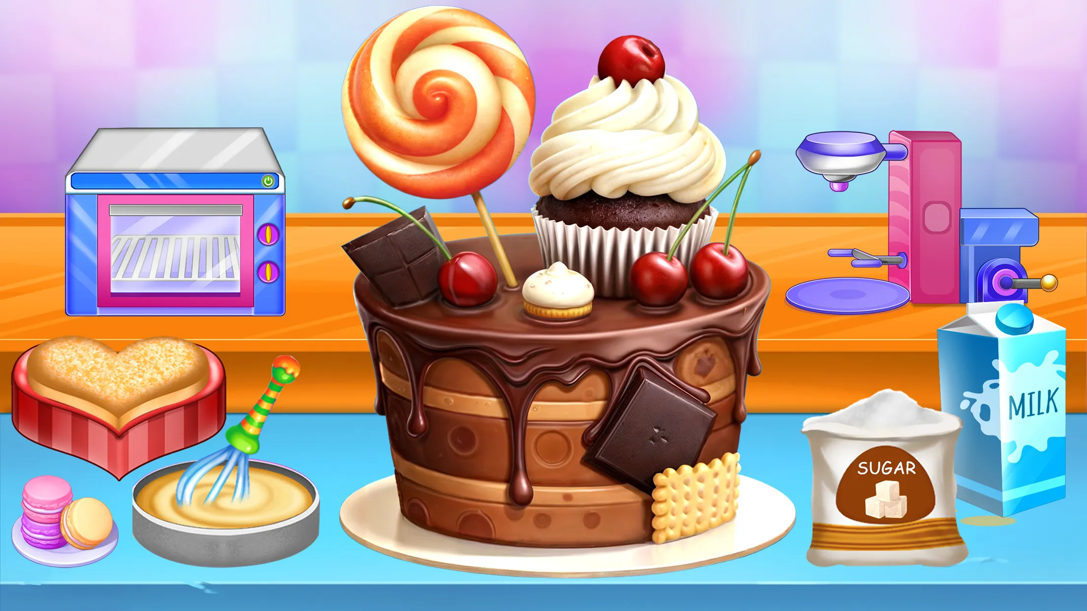 Cake Maker Girls Cake Games | Indus Appstore | Screenshot