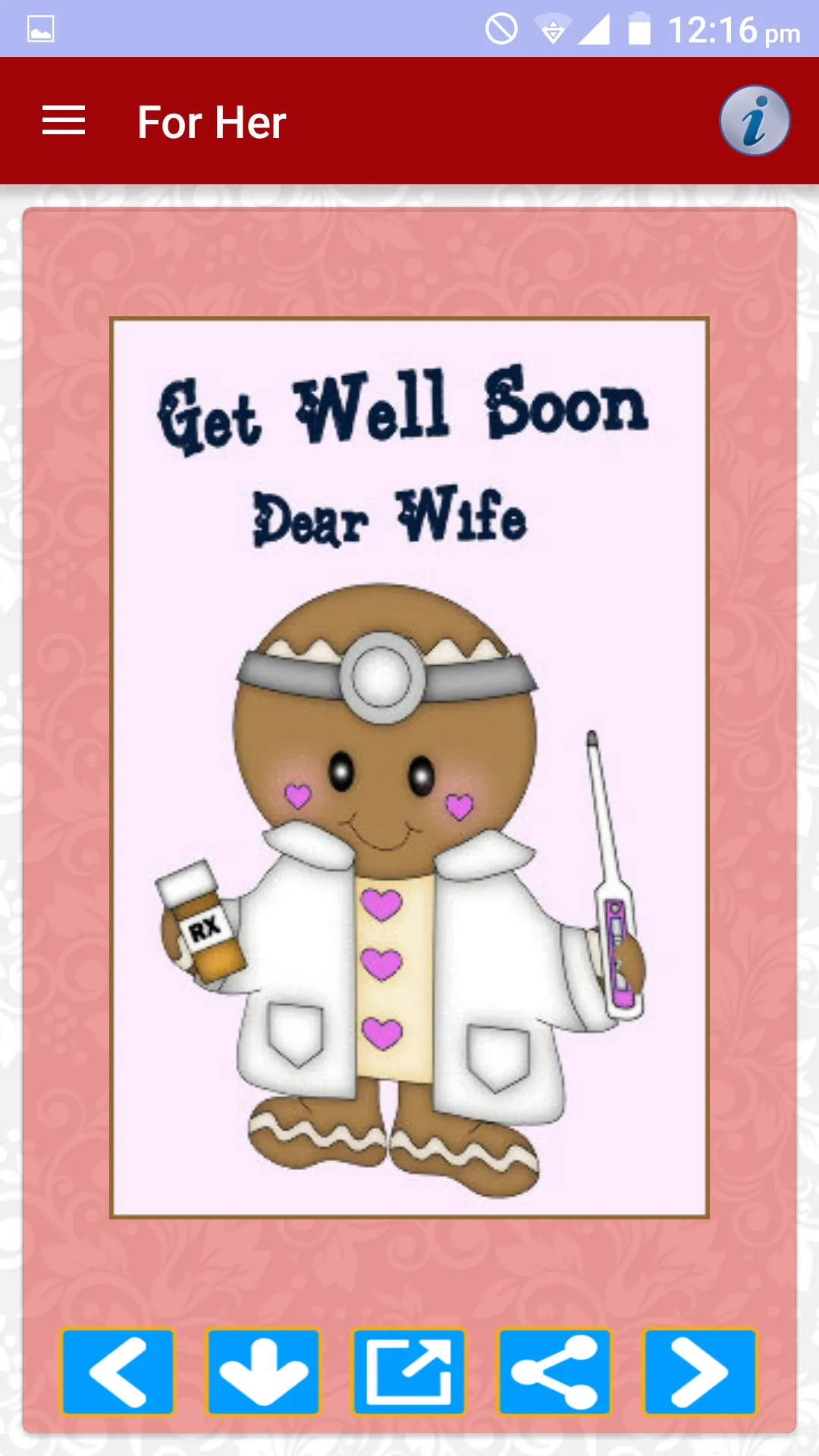 Get Well Soon Greeting Cards | Indus Appstore | Screenshot