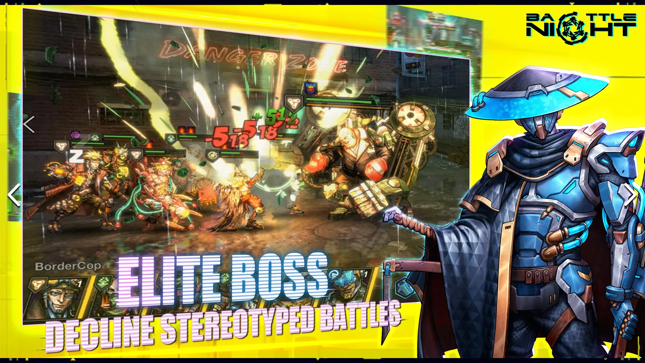 Battle Night: Cyberpunk RPG | Indus Appstore | Screenshot