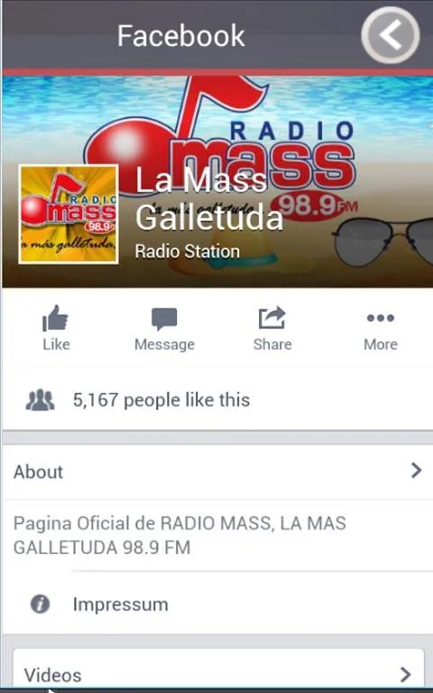 Radio Mass Frontera | Indus Appstore | Screenshot