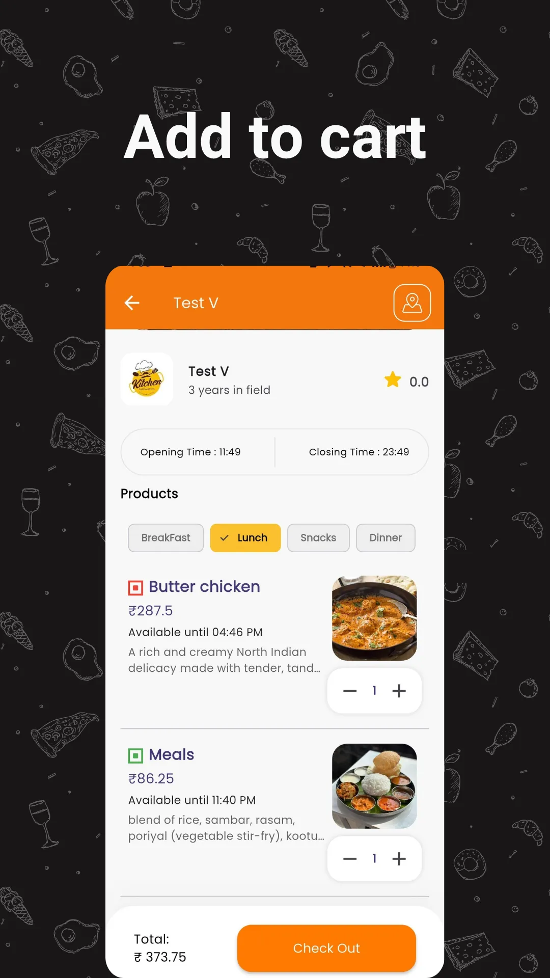 Salts Food | Indus Appstore | Screenshot