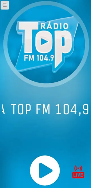 RADIO TOPFM 104.9 JAGUARARI-BA | Indus Appstore | Screenshot