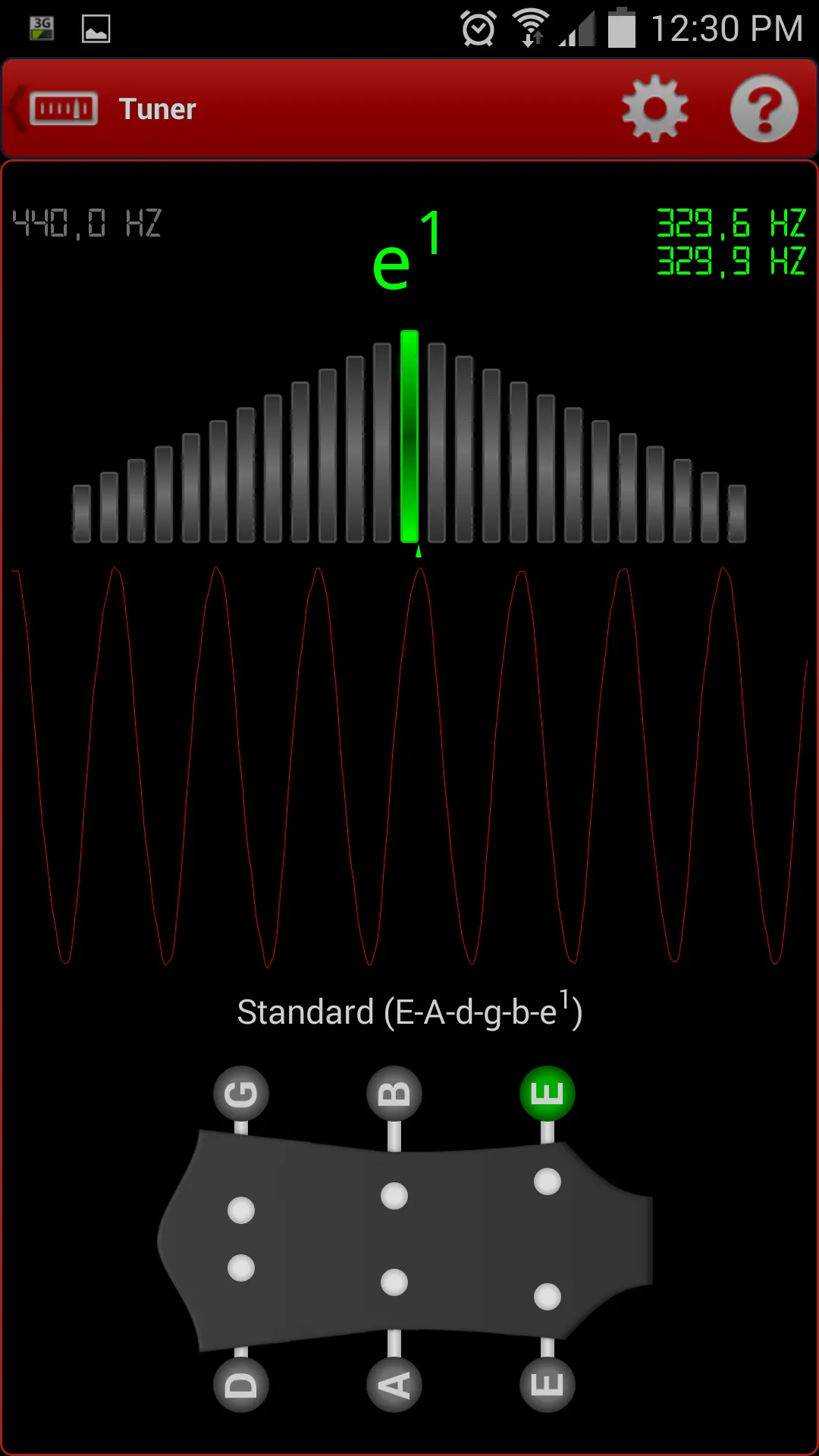 s.mart Guitar Tuner & Bass,… | Indus Appstore | Screenshot