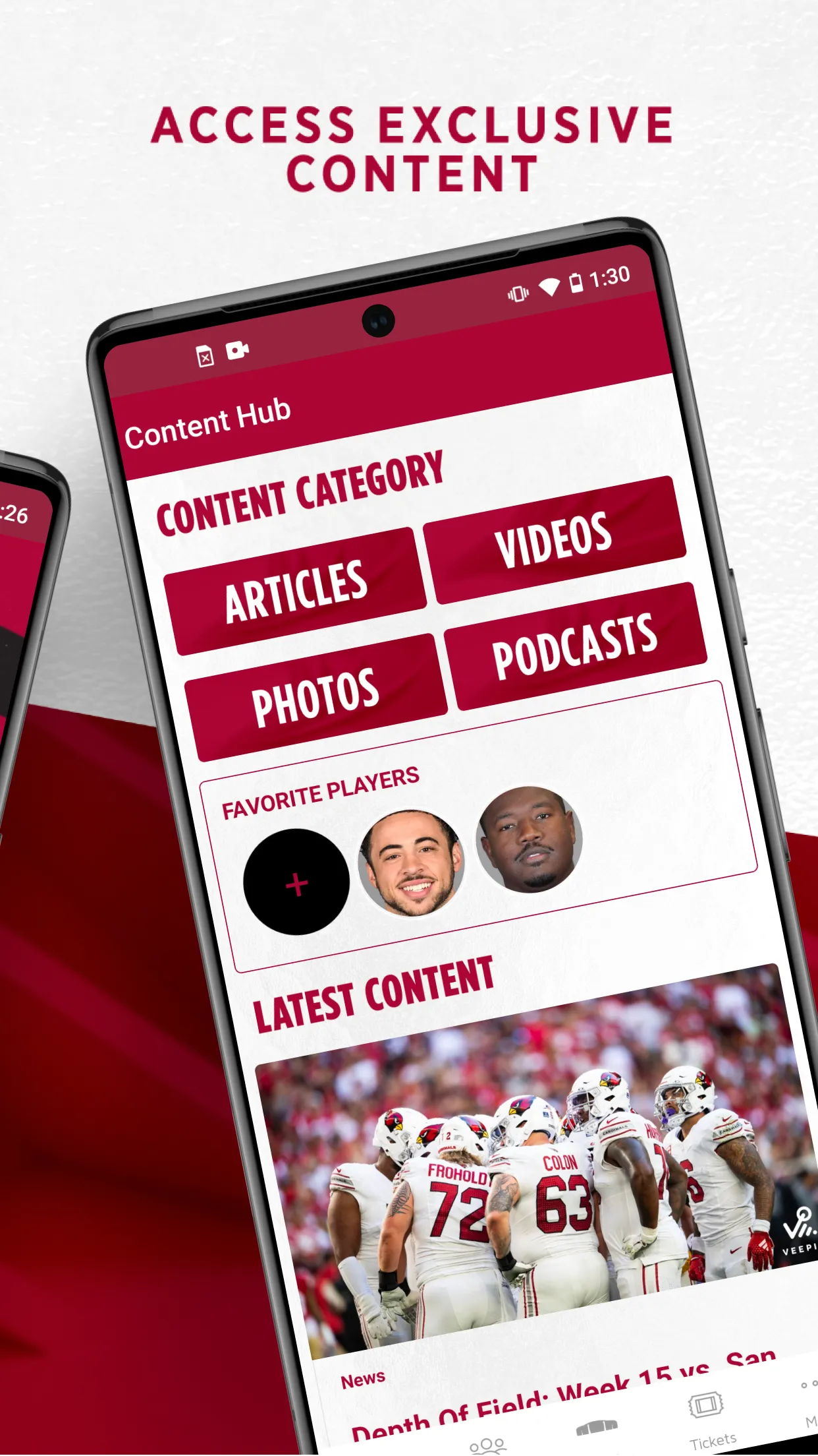 Arizona Cardinals Mobile | Indus Appstore | Screenshot