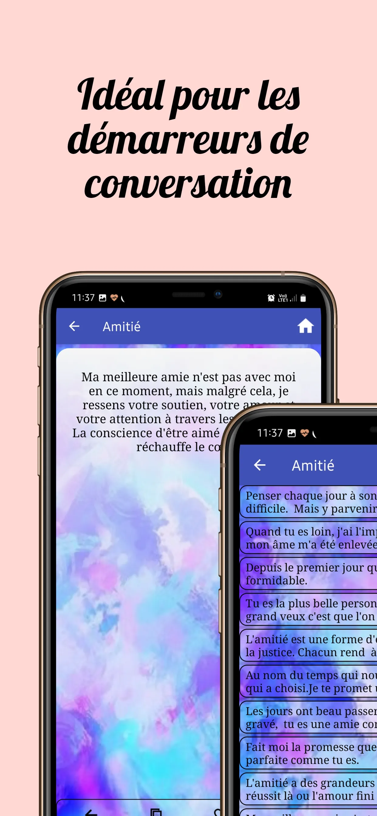 SMS Messages D'amour Touchant | Indus Appstore | Screenshot