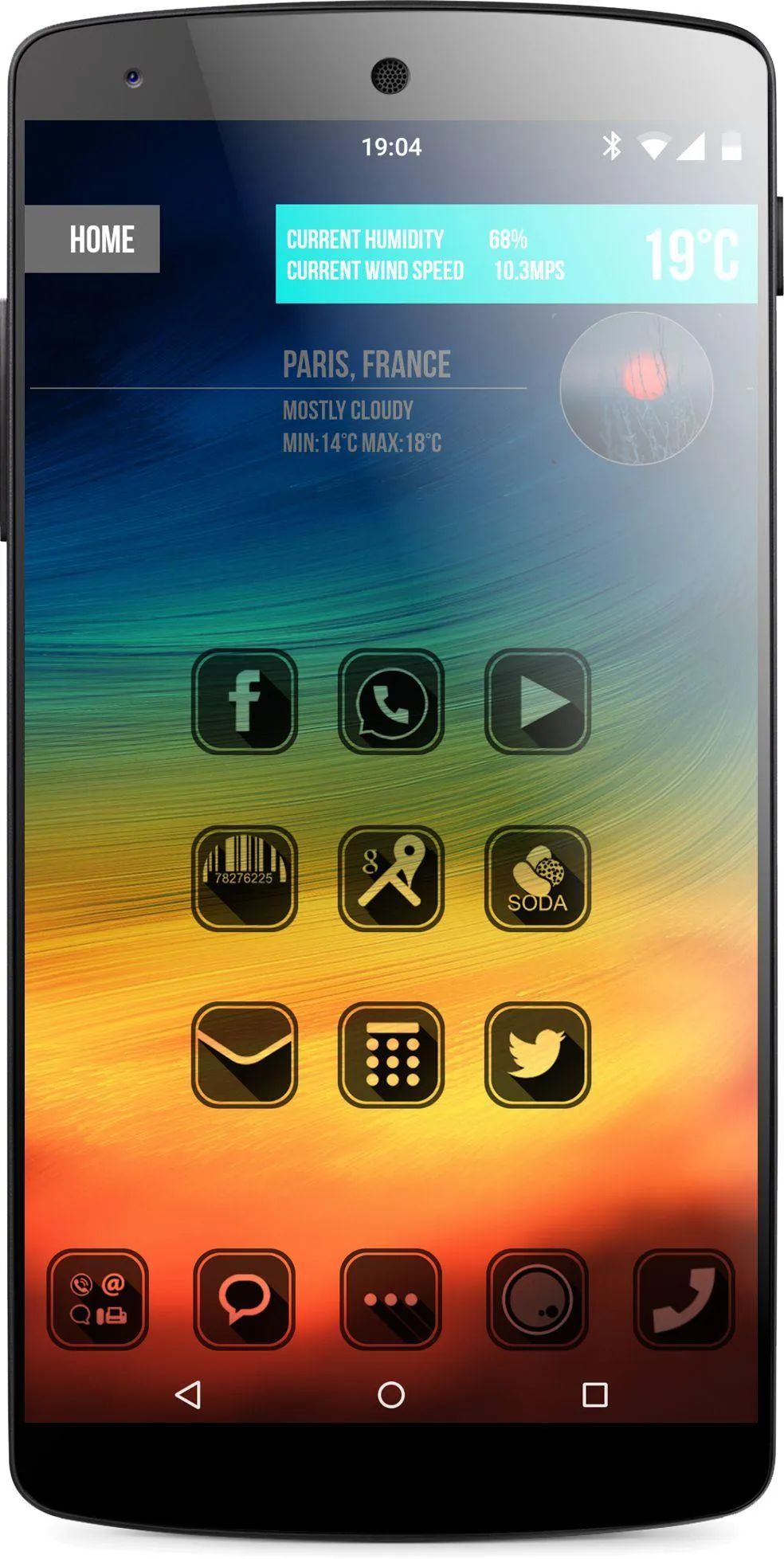 Crystal New - icon pack  HD | Indus Appstore | Screenshot