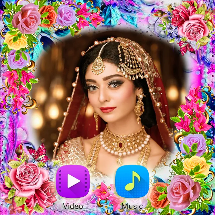 Flower Video Maker With Music | Indus Appstore | Screenshot