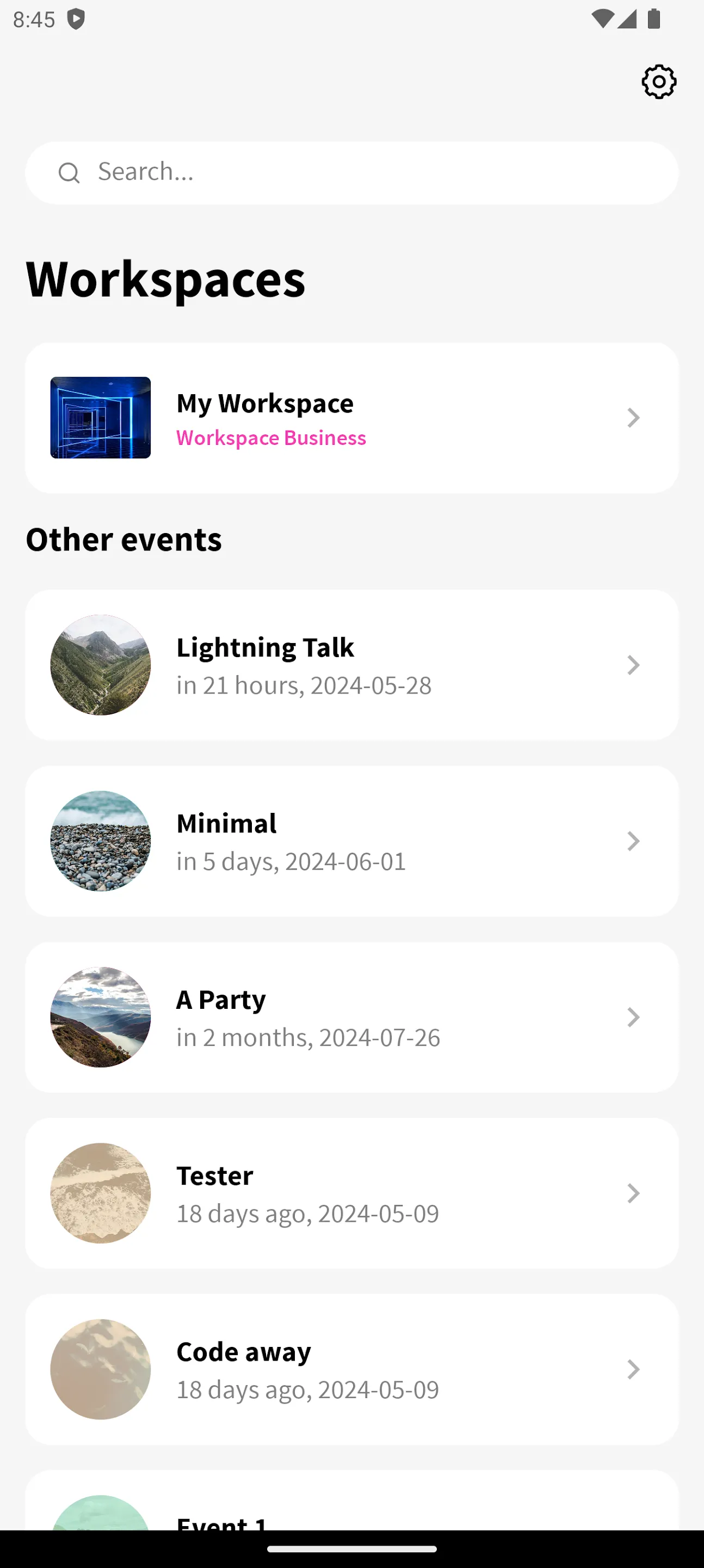 Confetti Check-in | Indus Appstore | Screenshot