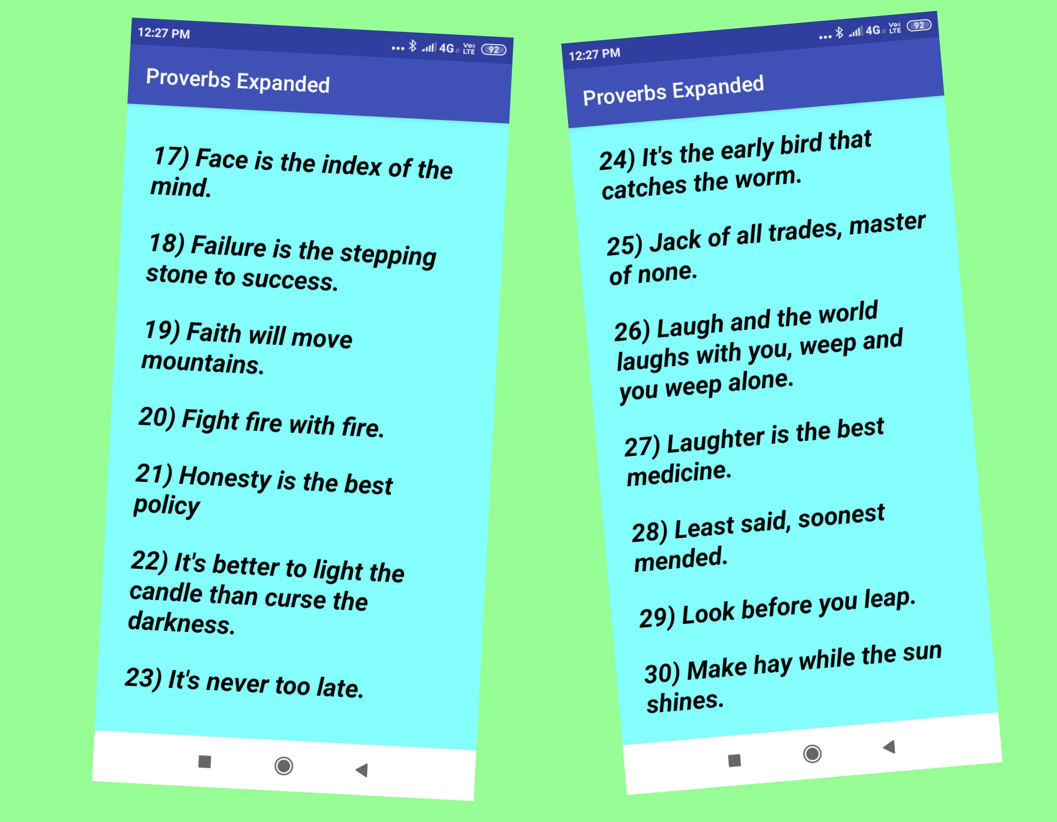 Proverbs Expanded | Indus Appstore | Screenshot