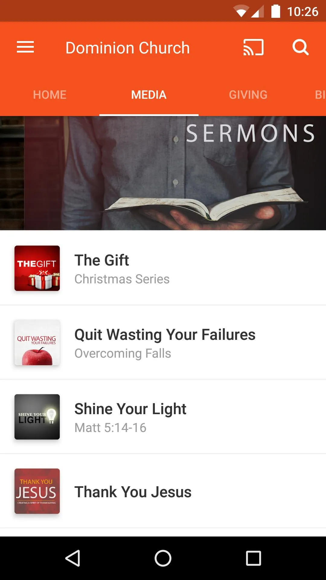 Dominion Church | Indus Appstore | Screenshot